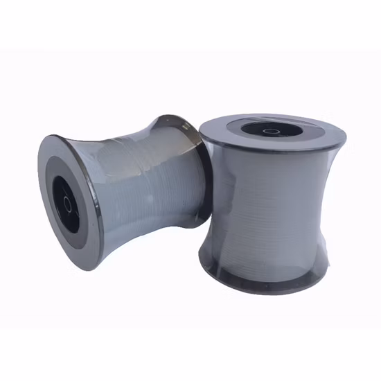 Polyester Fabric High Visibility Customized Width Silver Reflective Yarn for Webbing