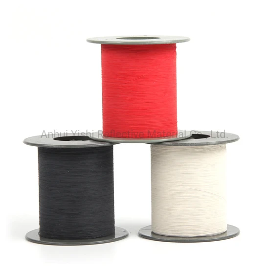 Глянцевая ретро-светоотражающая нить, светоотражающая тканевая пряжа для вязания, плетения, вышивки.