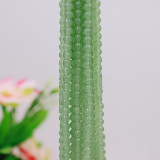 Имитация нефрита круглые стеклянные бусины для поделок, хрустальные бусины для изготовления украшений